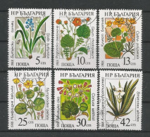 Bulgaria 1988 Flowers Y.T. 3140/3145 (0) - Oblitérés