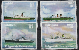 Polynésie Française Bateaux, Boats , 1978 XXX - Ungebraucht