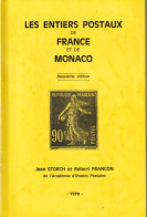 Monaco Catalogue Storch & Françon Entiers Postaux France Et Monaco Avec Variétés + EP 38 - Postal Stationery