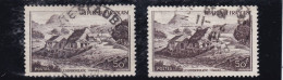 Yt 843 A Mont Gerbier Du Jonc Brun Noir à Normal - Used Stamps