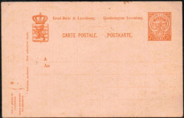 LUXEMBOURG,LUXEMBURG, 1919 , CARTE POSTALE  7 1/2 C, ARMOIRIES DE L'ETAT, UNGEBRAUCHT - Postwaardestukken