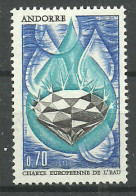 Andorra, French Administration 1969 Mi 217 MNH  (ZE1 ANF217) - Minerales