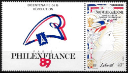 Nouvelle Calédonie 1989 - Yvert N° 579 A - Michel N° 852 Zf. ** - Unused Stamps