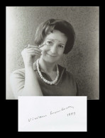 Wislawa Szymborska (1923-2012) - Polish Poet - Nobel Prize - Signed Card + Photo - Escritores