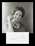 Wislawa Szymborska (1923-2012) - Polish Poet - Nobel Prize - Signed Card + Photo - Schriftsteller
