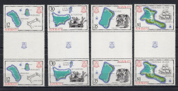 Kiribati Serie 4v 1981 Gutter Pair Islands MNH - Kiribati (1979-...)