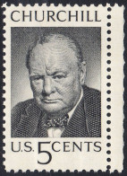 !a! USA Sc# 1264 MNH SINGLE W/ Right Margin - Churchill Memorial - Nuovi