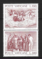 VATICAN. N°611-2 De 1976. Tableaux Du Titien. - Religión