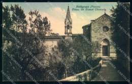 Firenze Settignano Chiesa Monaci Olivetani Cartolina JK0818 - Firenze