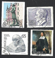 Schweden, 1972, Michel-Nr. 742-745, Gestempelt - Used Stamps