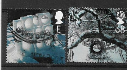 GB 2003 XMAS SA PAIR - Used Stamps