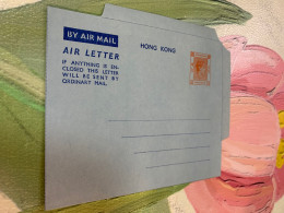 Hong Kong Stamp Earlier Aerogramme Mint - Autres & Non Classés