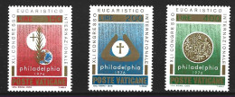 VATICAN. N°613-5 De 1976. Congrès Eucharistique. - Cristianismo