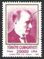 Türkei, 1993, Mi.-Nr.  3001 C, Gestempelt - Usados