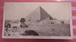 EGYPTE SPHINX KHEOPS  1911 PETIT FORMAT - Sfinge