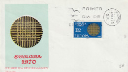 Spanje 1970, FDC Unused, Europa Cept - FDC