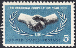 !a! USA Sc# 1266 MNH SINGLE (a3) - Intern.Cooperat.Year - Nuovi