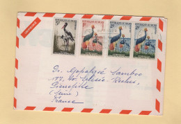 Niger - Niamey - 1964 - Imprime Publicitaire Pharmaceutique Hexacycline - Theme Oiseaux - Níger (1960-...)