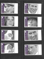 Gibraltar 2009 MNH QEII Grandchildren Sg 1324/31 - Gibraltar