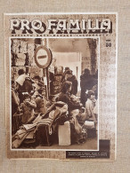 Copertina Pro Familia Del 1939 Guerra Civile In Spagna Profughi Colle Del Perthy - Altri & Non Classificati