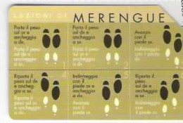 TELECOM - LEZIONI DI MERENGUE  - NUOVA  - LIRE 10000 - GOLDEN  1338 - Public Practical Advertising