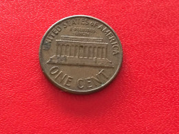 Münze Münzen Umlaufmünze USA 1 Cent 1959 Münzzeichen D - 1959-…: Lincoln, Memorial Reverse