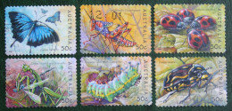 BUGS & BUTTERFLIES Papillon Insects 2003 Mi 2265-2270 Used Gebruikt Oblitere Australia Australien Australie - Usados