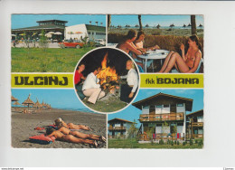 FKK Bojana Nude Nudist Nu Naturist Beach Ulcinj Used Postcard (cg063) NATURISTE, NUDISME, NUE, - Montenegro