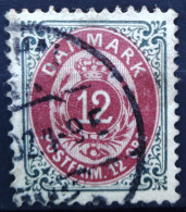 DANEMARK                       N° 25                       OBLITERE - Used Stamps