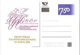 CDV B 510 Czech Republic Society Of Collectors Of Surcharges 1st Anniversary 2004 - Postcards