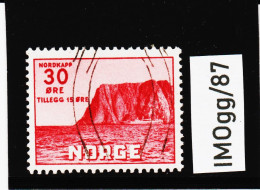IIMOgg/87 N O R W E G E N 1953  Michl 381  Gestempelt Z Ä H N U N G SIEHE ABBILDUNG - Used Stamps