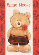 OSO Animales Vintage Tarjeta Postal CPSM #PBS256.A - Bears