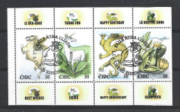 Ireland 2000 Greetings Sheet 3 Y.T. 1216a+1219 (0) - Used Stamps