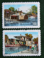 Paddle Steamers Ship Boat Shiff 2003 Mi 2253-2254 Used Gebruikt Oblitere Australia Australien Australie - Used Stamps