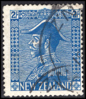 New Zealand 1926-34 2s Light Blue Fine Used. - Usados