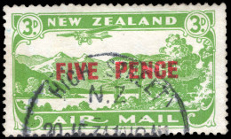 New Zealand 1931 Air Surcharge Fine Used. - Usati