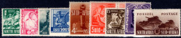 South Africa 1941-46 War Effort Set Lightly Mounted Mint. - Neufs
