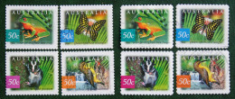 Nature Rainforest Frog Possum Butterfly 2003 Mi 2241-2244 BA +BC Used Gebruikt Oblitere Australia Australien Australie - Used Stamps