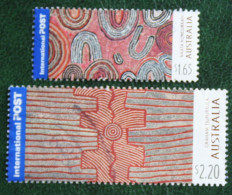 Aboriginal-art 2003 Mi 2232-2233 Used Gebruikt Oblitere Australia Australien Australie - Gebraucht