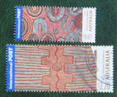 Aboriginal-art 2003 Mi 2232-2233 Used Gebruikt Oblitere Australia Australien Australie - Used Stamps