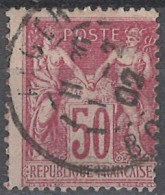 France Frankreich 1899/1900. Mi.Nr. 81 I (Type I), Used O - 1898-1900 Sage (Tipo III)