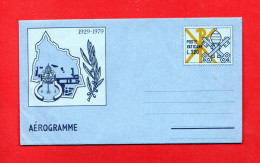 1979 **VATICANO - Aerogramma. 50° Dello STATO. - Postal Stationeries