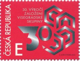 ** 1109 Czech Republic 30th Anniversary Of The Visegrad Group 2021 - Neufs