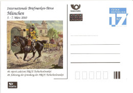 CDV A 173 Czech Republic München Boerse ARGE 40 Years 2010 Horse - Cartes Postales