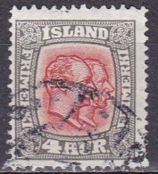 IS013B – ISLANDE – ICELAND – 1915/18 – KINGS CHRISTIAN IX & FREDERIK VII - MI # 78 USED 9 € - Usati