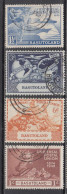 1949 Basutoland KGVI UPU Complete Set Of 4 CDS VF Used - 1933-1964 Colonia Britannica