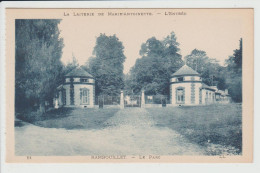 RAMBOUILLET - YVELINES - LE PARC - LA LAITERIE DE MARIE ANTOINETTE - L'ENTREE - Rambouillet