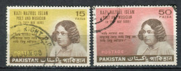 Pakistán 1968. Yvert 251-52 Usado. - Pakistan