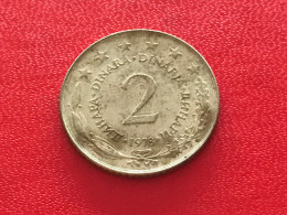 Münze Münzen Umlaufmünze Jugoslawien 2 Dinar 1978 - Jugoslavia