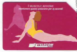 TELECOM - NATURAL STRETCHING - USATA -  LIRE 10000  - GOLDEN  1384 - Public Practical Advertising